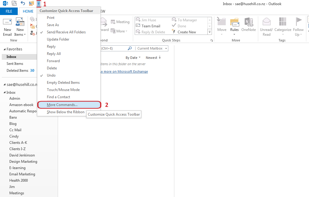 speech to text outlook